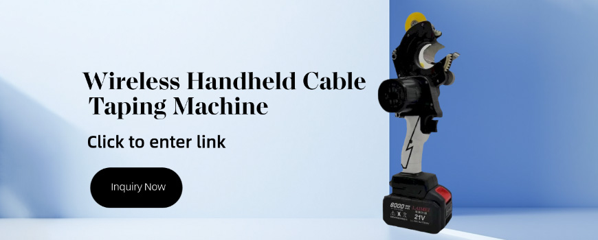 Emportez l'enroulement de fil partout ! La machine à câbler portative sans fil AT-101 offre un enroulement rapide, portable et précis sans limites.