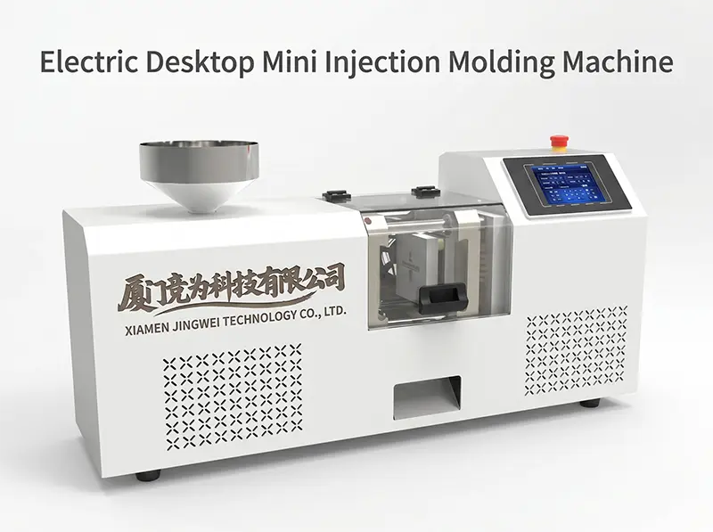 Machine de Moulage par Injection de Bureau Électrique Mini | Micro Moulage Plastique JW-01