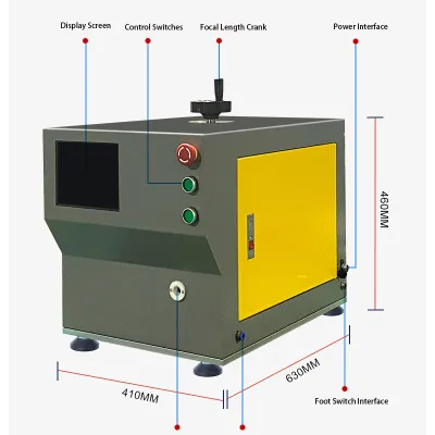 Machine de dénudage de câbles laser rotative de bureau FLS30-XC Thumb