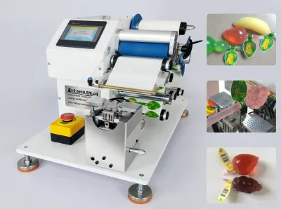 Étiqueteuse Automatique Pliante pour Gelée, Surgelés et Sucettes WPM-60GD - Machine d étiquetage de câbles