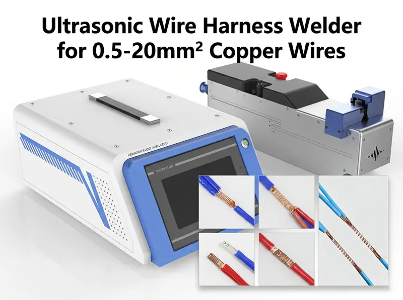 Soudeur à ultrasons pour faisceaux de câbles WPM-001N - JINGWEI