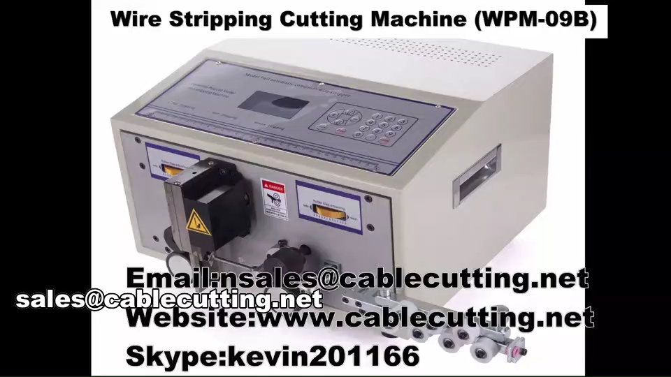 Machine à dénuder automatique WPM-09C | Solution de dénudage haute performance