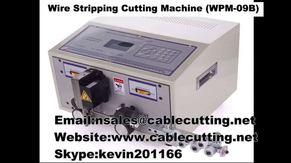 Machine à dénuder automatique WPM-09C | Solution de câblage industrielle JINGWEI