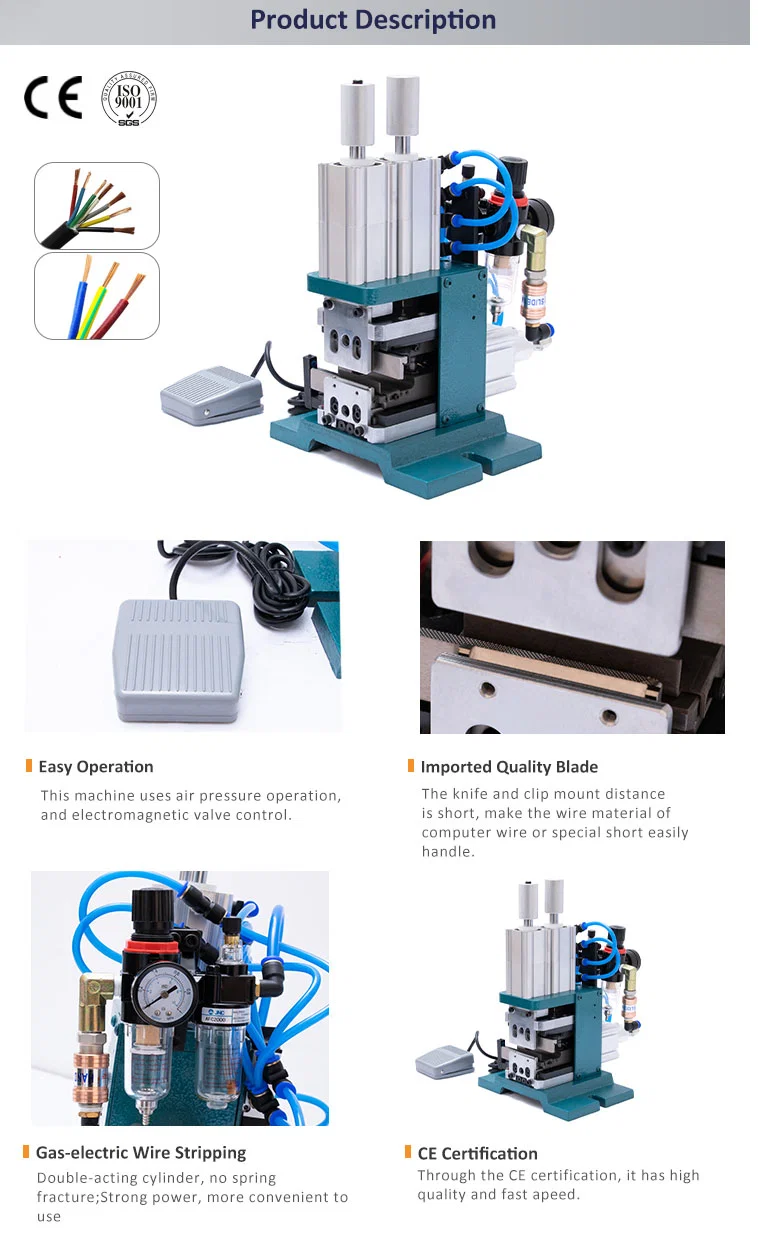WPM-4F+T Machine à dénuder et à tordre de fils multiconducteurs, Machine à dénuder et à tordre de fils, Machine à dénuder, Machine à retordre, Machine à retordre de fil