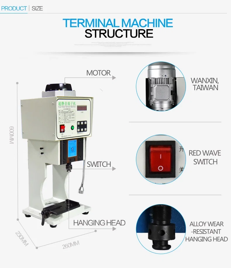 Terminal Crimping Machine, Hydraulic Press Mouldings, Stamping Parts U Die