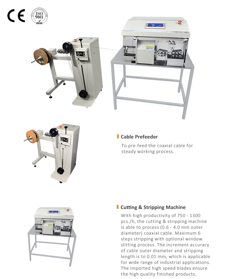 Automatic Coaxial cable cutting stripping machine, Cable Stripping Machine, Coaxial Cable Stripping Machine, Stripping Machine Machine à dénuder automatique les câbles coaxiaux, Machine à dénuder les câbles, Machine à dénuder les câbles coaxiaux, Machine à dénuder