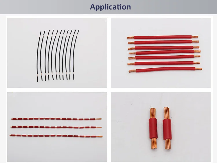 échantillon de machine de découpe de fil de contrôle à écran tactile pour 0,1-10mm2 WPM-JES AWG7-AWG28 220V 110V en option, machine de découpe et de dénudage de fil, machine de découpe et de dénudage automatique de câble de fil, machine de dénudage de fil 