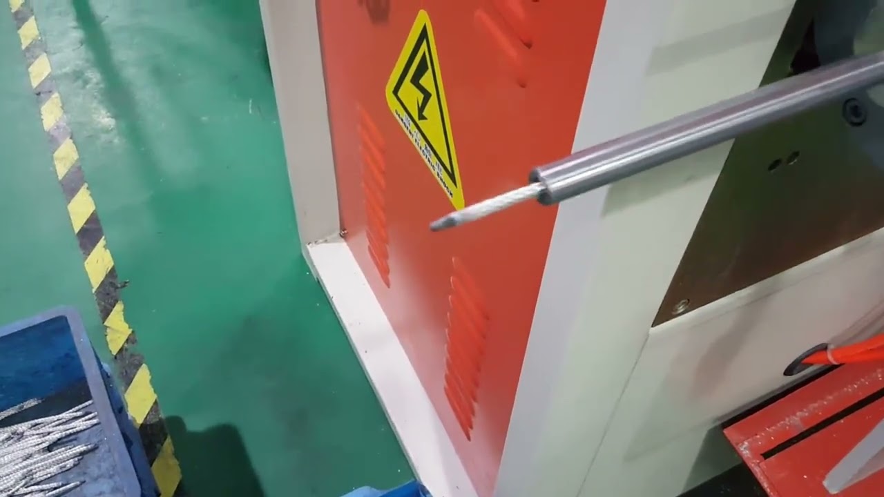 Machine de fusion de tête conique pour câble métallique WPM-CF – Soudage automatique