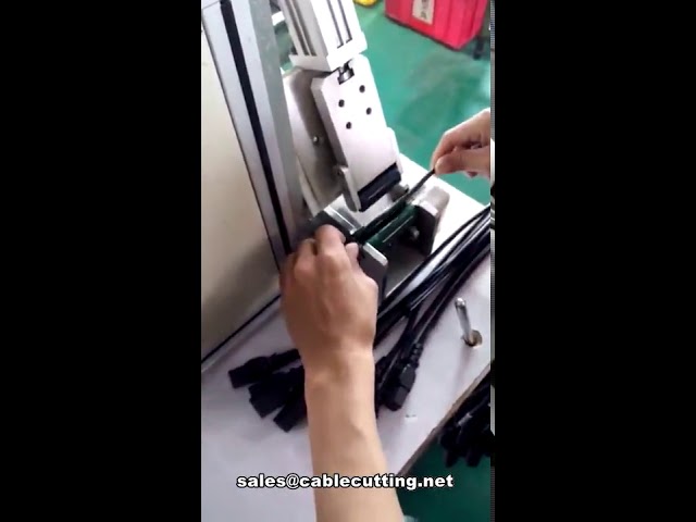 Machine d'étiquetage pour enroulement de fil | Étiqueteuse de câble | Étiqueteuse de fil automatique