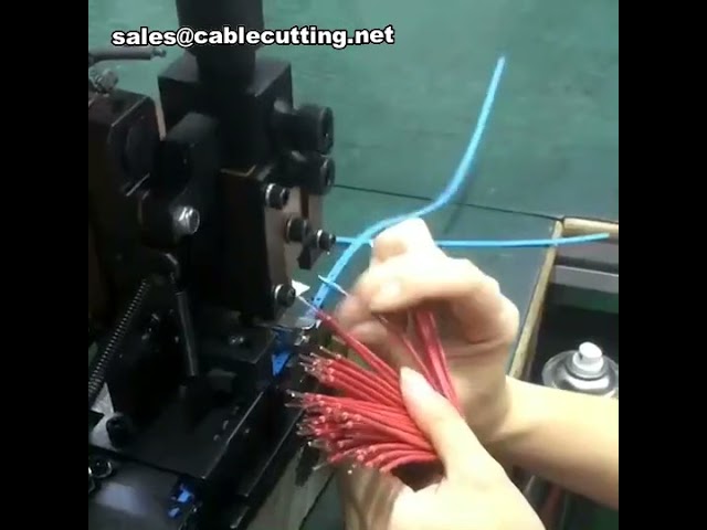 Machine à sertir les terminaux super silencieuse pour câbles et dévidoirs | Sertissage de précision