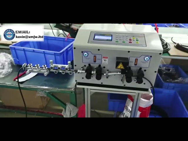 Machine de dénudage de câbles PVC haute vitesse avec sécurité - Fabrication de câbles de qualité
