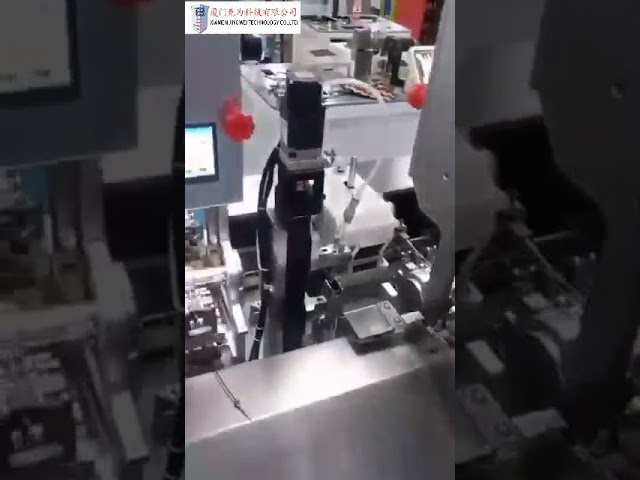 Machine à sertir et insérer des bouchons d'étanchéité étanches à double tête - Équipement automatisé de traitement de fils