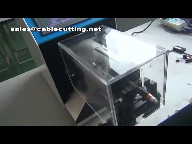 Dénudeuse coaxiale automatique – Machine à dénuder les câbles coaxiaux pour l'automatisation industrielle