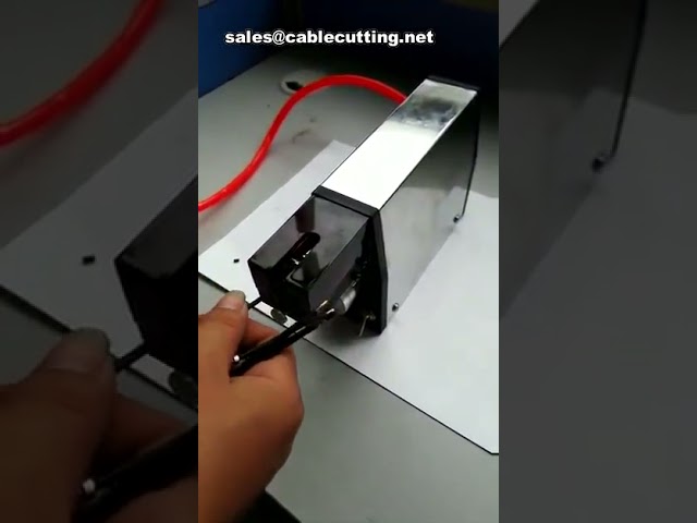 Mini Machine à Dénuder les Fils - Dénudeur de Câbles Compact pour Atelier