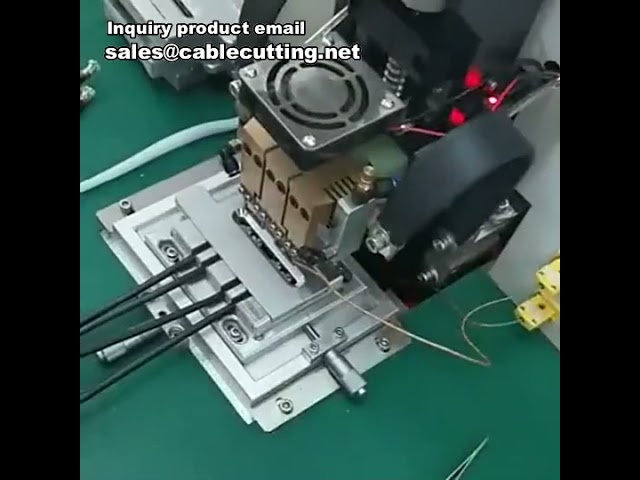 Machine à souder automatique pour câbles USB et Type-C | Équipement de câbles de données