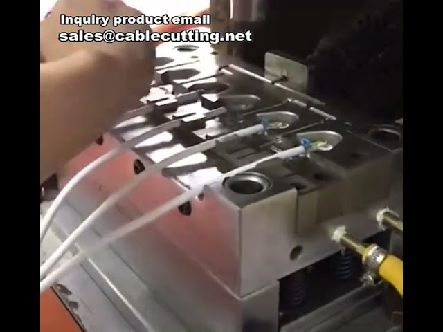 Machine d'injection pour câbles de données électroniques | Mouleuse plastique & équipement de fabrication