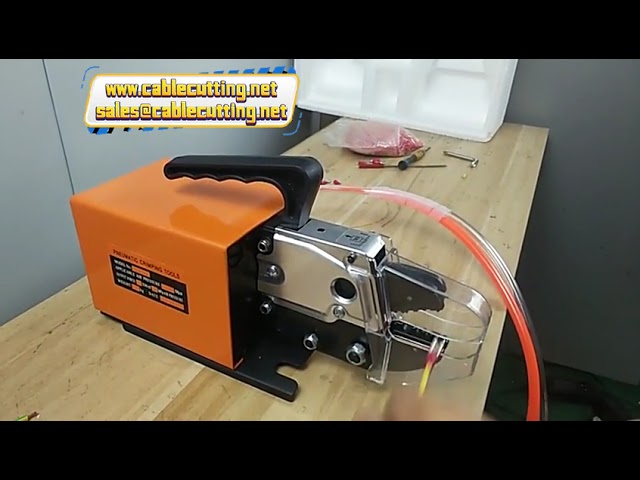 Machine de sertissage pneumatique pour bornes tubulaires – Pince à sertir professionnelle