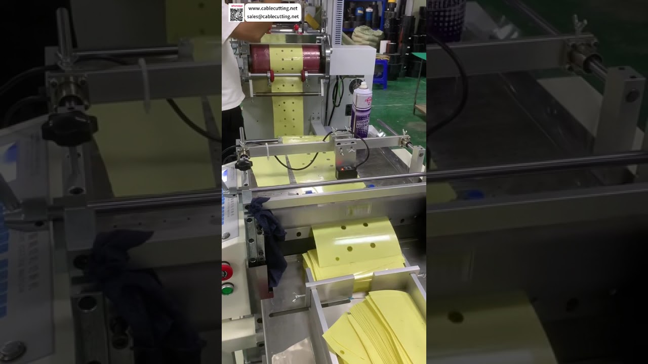 Machine de découpe automatique synchronisée avec suivi couleur pour feuilles - Kit d'outillage de fabrication