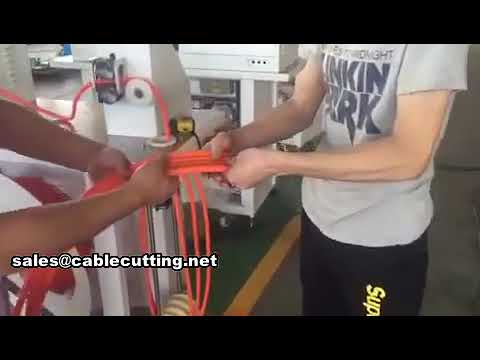Machine à couper les tubes ondulés automatique WPM-245 - Découpe précise et rapide