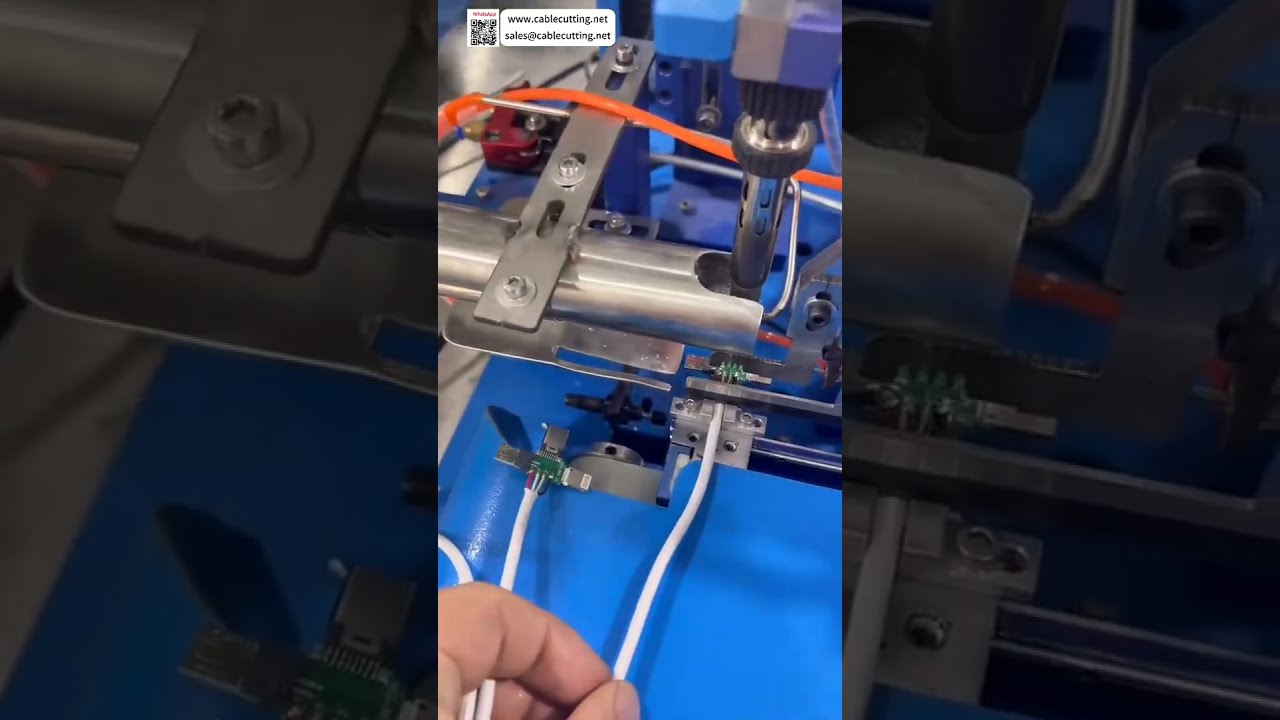 Machine à souder à entraînement par chaîne - Alimentation manuelle évolutive vers bol automatique pour haut volume