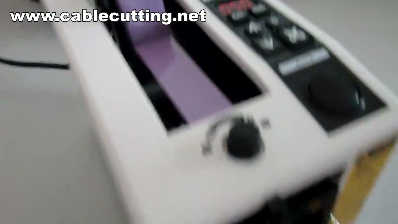 Machine de découpe de ruban de masquage | Distributeur électronique avec lames de coupe