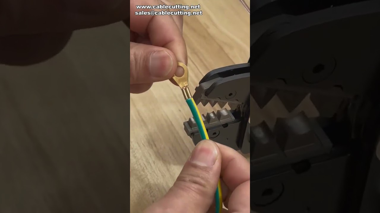 Sertissage de cosses ouvertes 4 mm² : test industriel aux résultats parfaits
