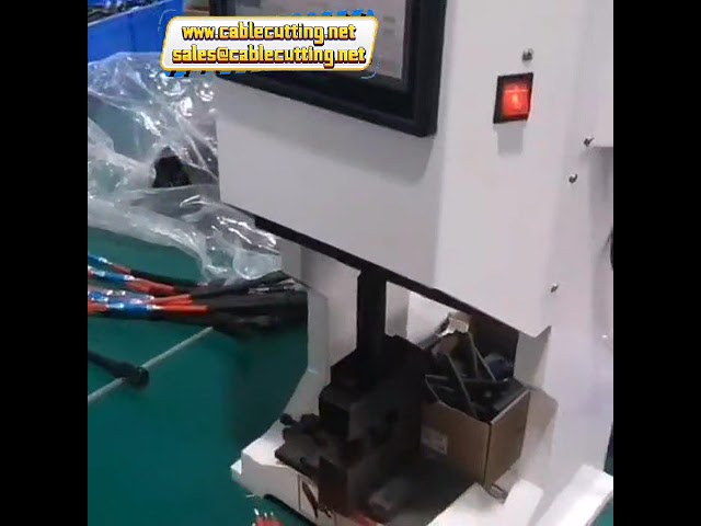 Machine à sertir les bornes servo OTP hexagonale – Changement de moule libre et écran tactile intelligent