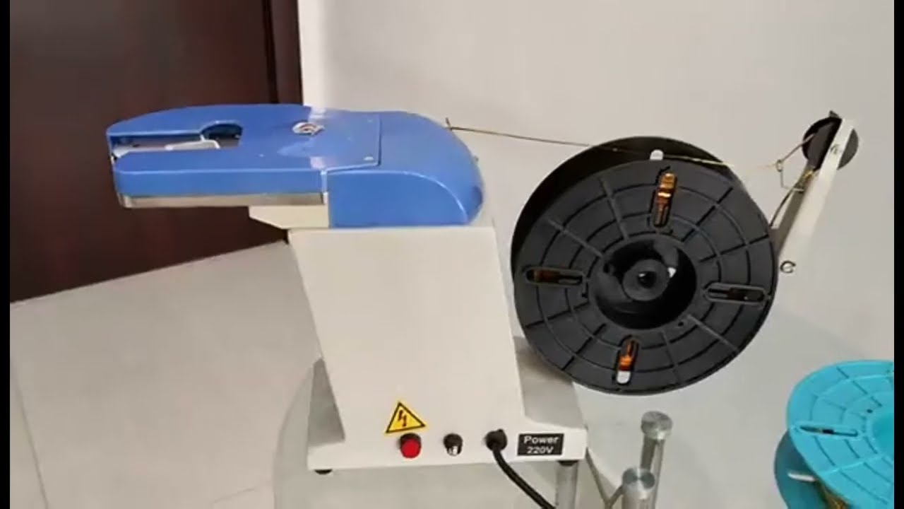 Machine à attache torsadée et bobineuse pour boulangerie – Automatisation professionnelle