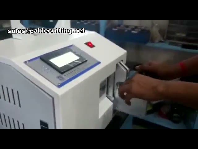 Machine automatique d'enroulage et de liage de câbles - Modèle 2
