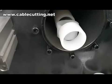 Machine de coupe de tuyaux PVC performante | Découpe de tubes et tuyaux plastique