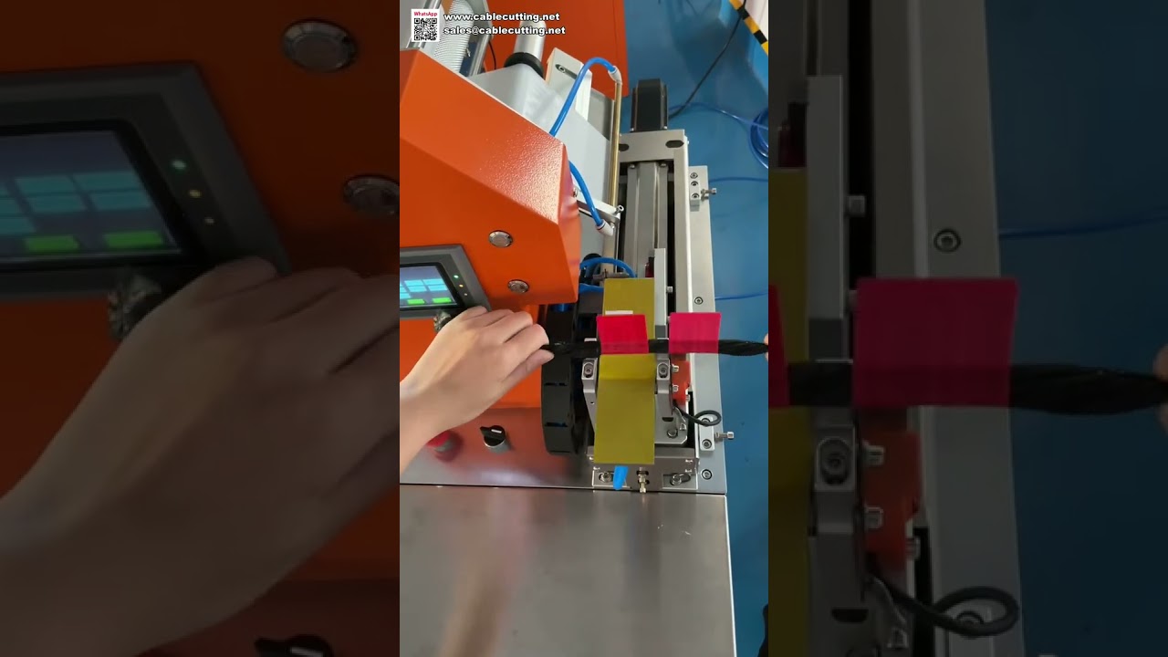 Applicateur d'étiquettes pour câbles : Machine de pliage de fils flexible compatible avec tous types de câbles