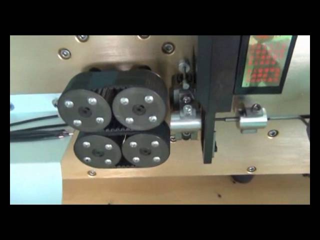 Machine de coupe et dénudage automatique de fils avec marquage jet d'encre WPM-68PMJ
