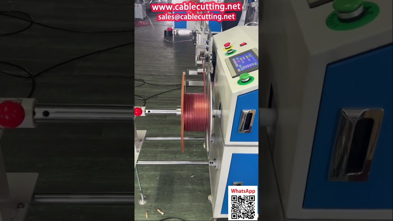 Machine Bobineuse Enrouleuse Compteuse pour Câble Audio Plat Double – Optimisation Production