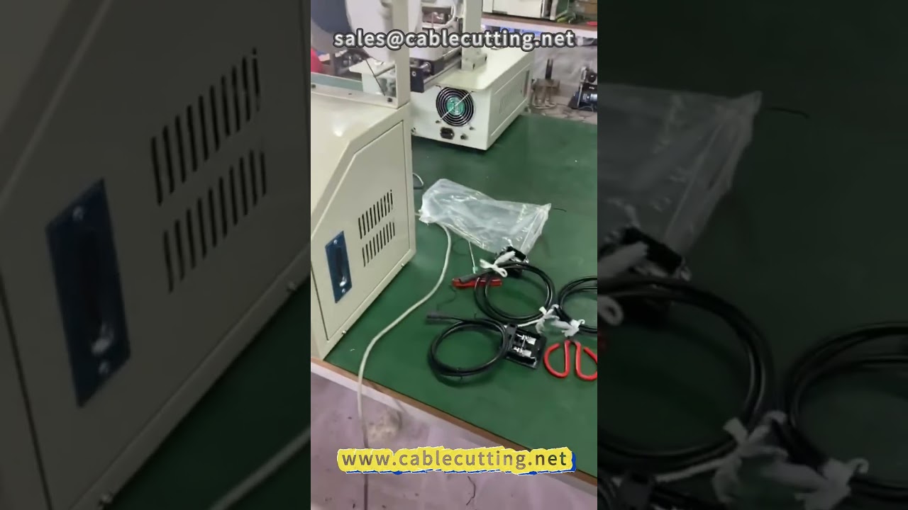 Machine automatique de bobinage de fil, #traitement de fil #machine à bobiner #machine à attacher les fils