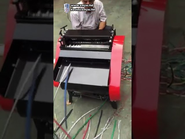 Machine de dénudage et recyclage de câbles cuivre – Équipement d'occasion performant