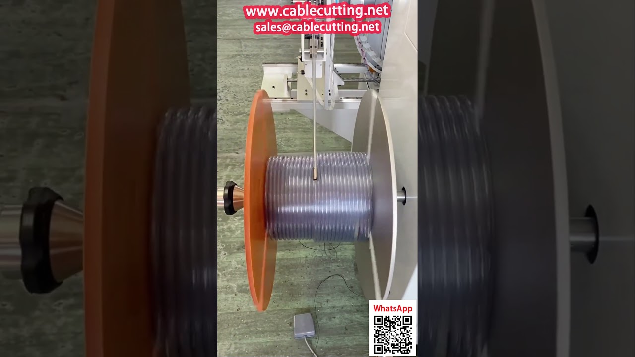 Enrouleuse Automatique avec Comptage et Alignement Servo pour Tuyaux PVC