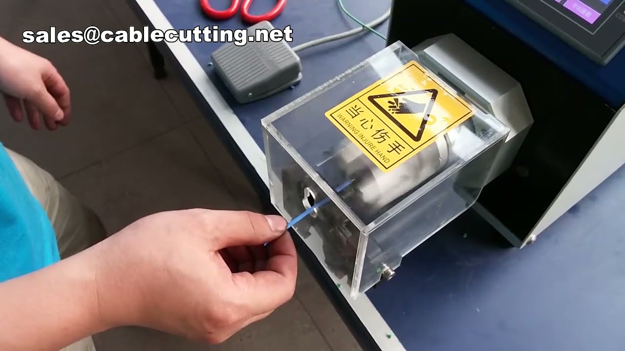 Dénudeuse de câbles automatique haute précision | Machine de dénudage professionnelle