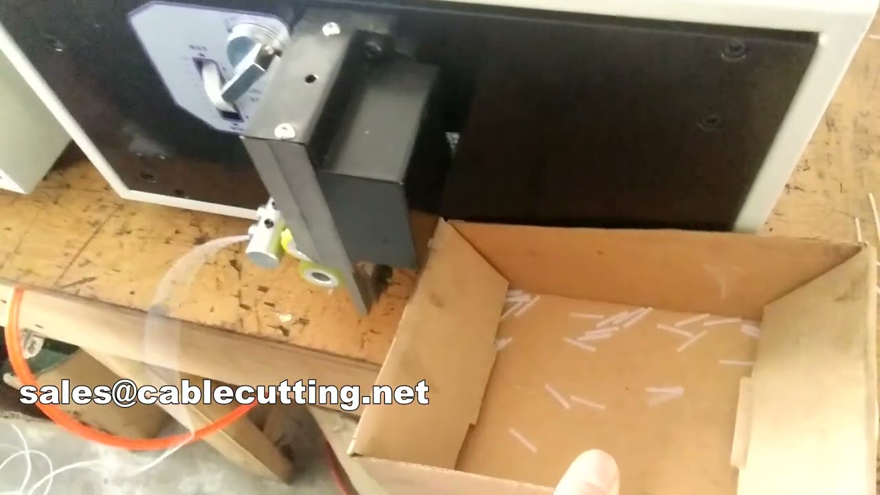 Machine de coupe de fils et tubes thermorétractables – Automatisation précise