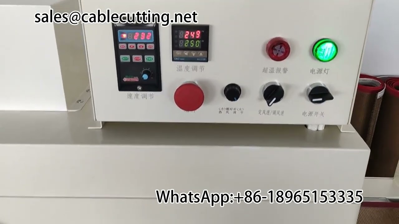 Automatisation du traitement des faisceaux : gestion d'intégrité et tubes thermorétractables