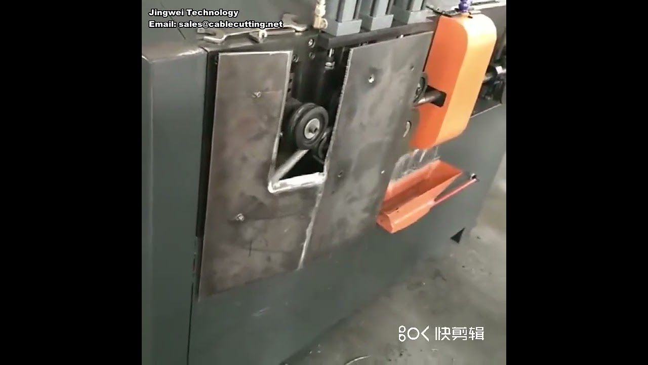 Machine de formage et d'aplatissement de broches en U pour condensateurs | Formeuse de fil plat automatisée