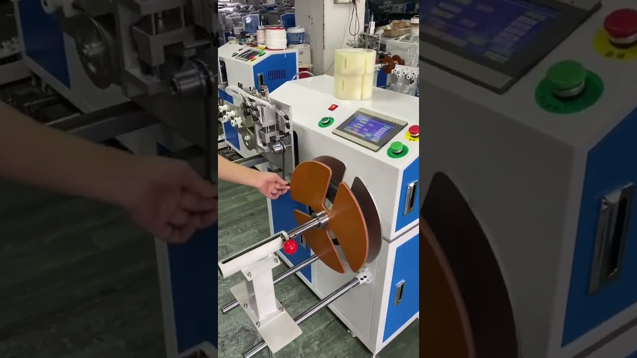 Machine à bobiner performante pour fils plats et ronds : comptage précis, enroulement soigné et rapidité