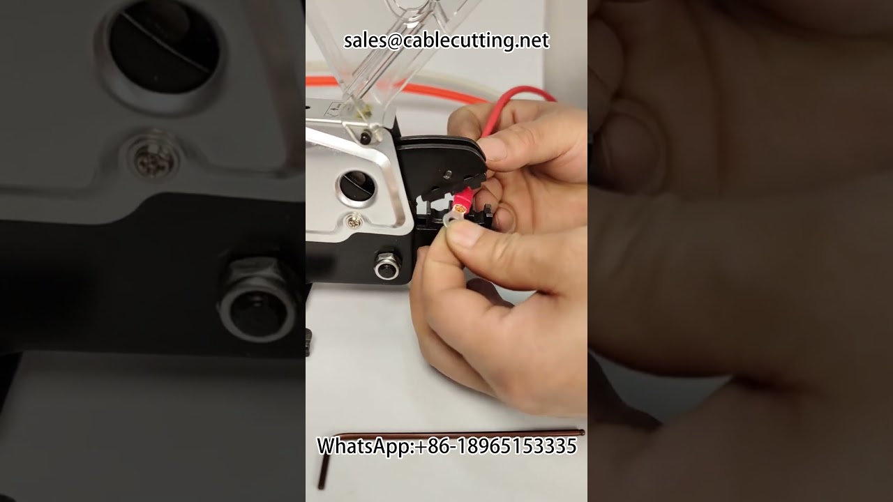Machine à sertir les cosses pneumatique AM 10 - Haute vitesse et fiabilité