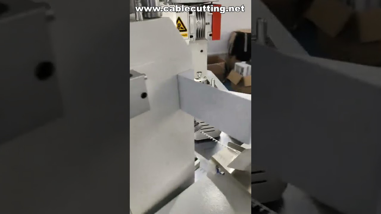 Machine de coupe et dénudage de câbles – Sertisseuse double extrémité pour cosses de fils