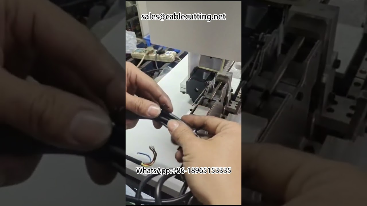 Machine à lier sans noyau automatique en opération sur site #machineàlier #faisceauélectrique