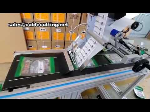 Machine à étiqueter les bouteilles rondes avec colle froide - Étiqueteuse industrielle performante