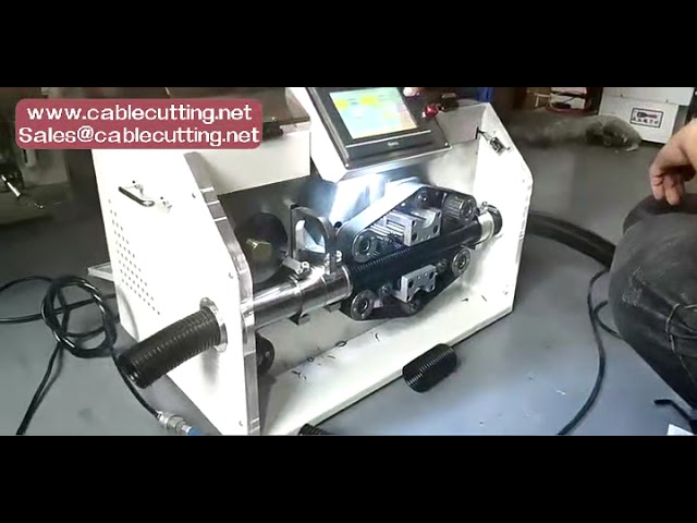 Machine de découpe de tube ondulé et équipement de traitement de faisceaux de câbles – Soufflets plastiques électriques