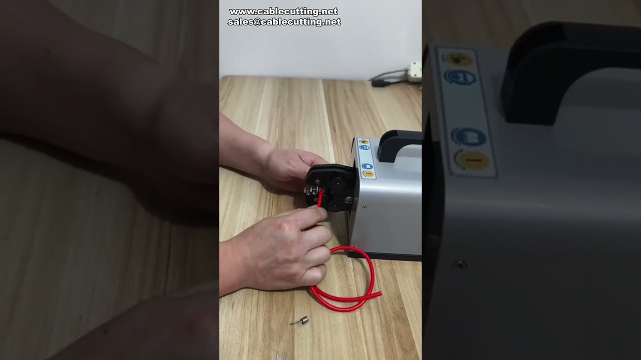 Machine à sertir pneumatique : votre solution fiable de sertissage de fils #usine #machine