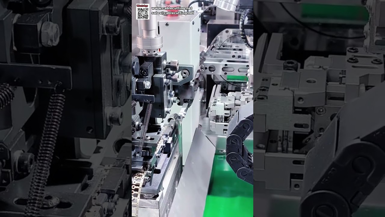 Machine automatique de sertissage double extrémité et insertion de boîtier simple - Haute stabilité