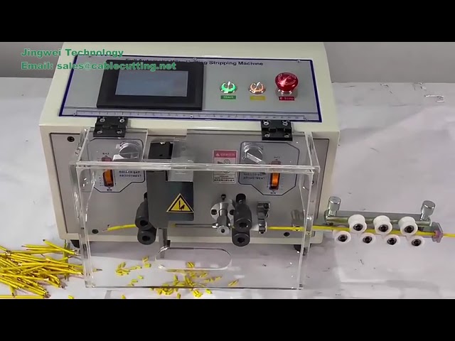 Machine automatique de coupe de câbles électriques – Petit format, grande précision