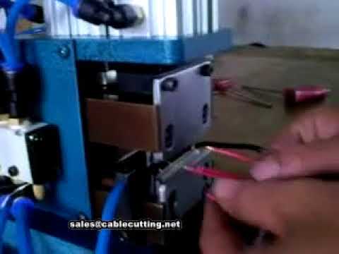 Machine à dénuder pneumatique 2 : dénudage rapide et précis
